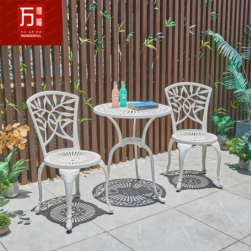 户外桌椅组合北欧庭院花园室外白色休闲露天阳台现代铸铝桌椅套装,模玩/动漫/周边/娃圈三坑/桌游,文化/体育周边,淘宝优惠券,粉丝福利购,淘宝优惠卷