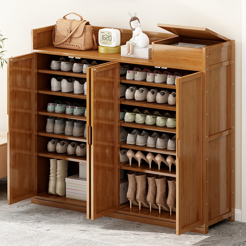 鞋架家用进门口外大容量小户型简易玄关柜简约现代阳台储物柜鞋柜