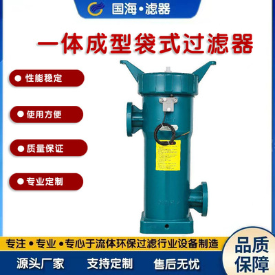 厂家现货耐强酸强碱液体PPH一体成型旋盖型袋式精密过滤器LF-2A