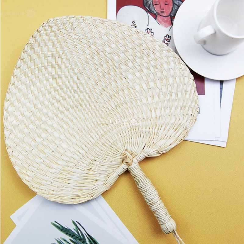 批发棕叶蒲扇手工编织夏季草编手摇宝宝扇子老式驱蚊纳凉芭蕉蒲扇