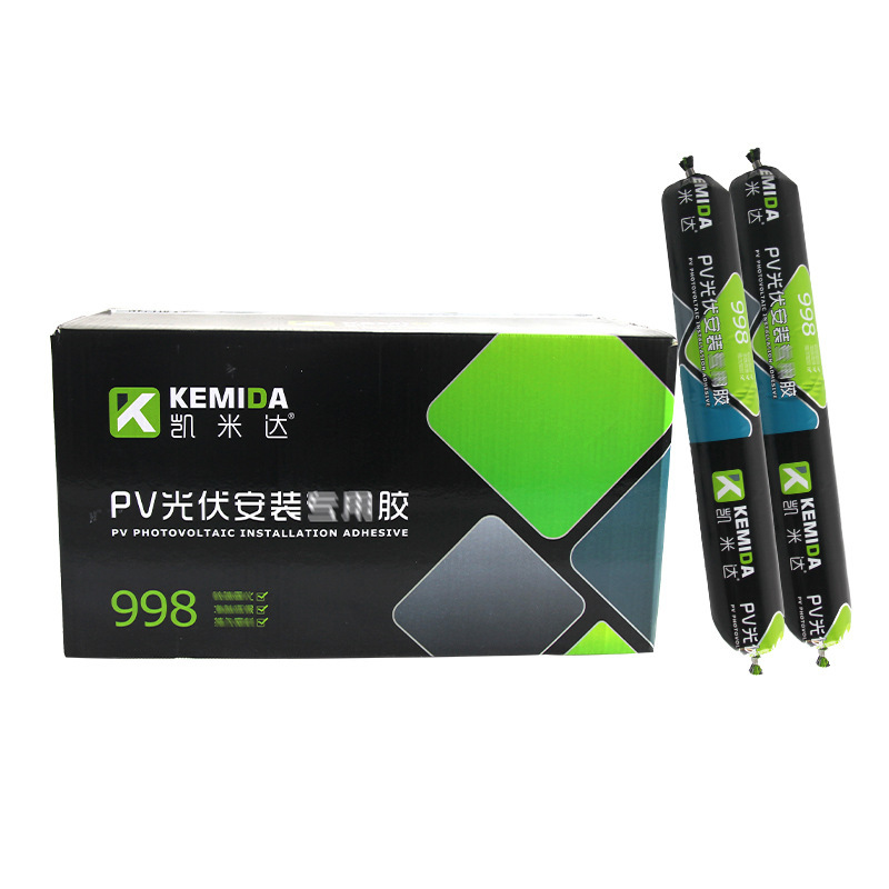 凯米达998光伏安装胶高强度工程结构胶强力高粘度结构胶屋顶防水