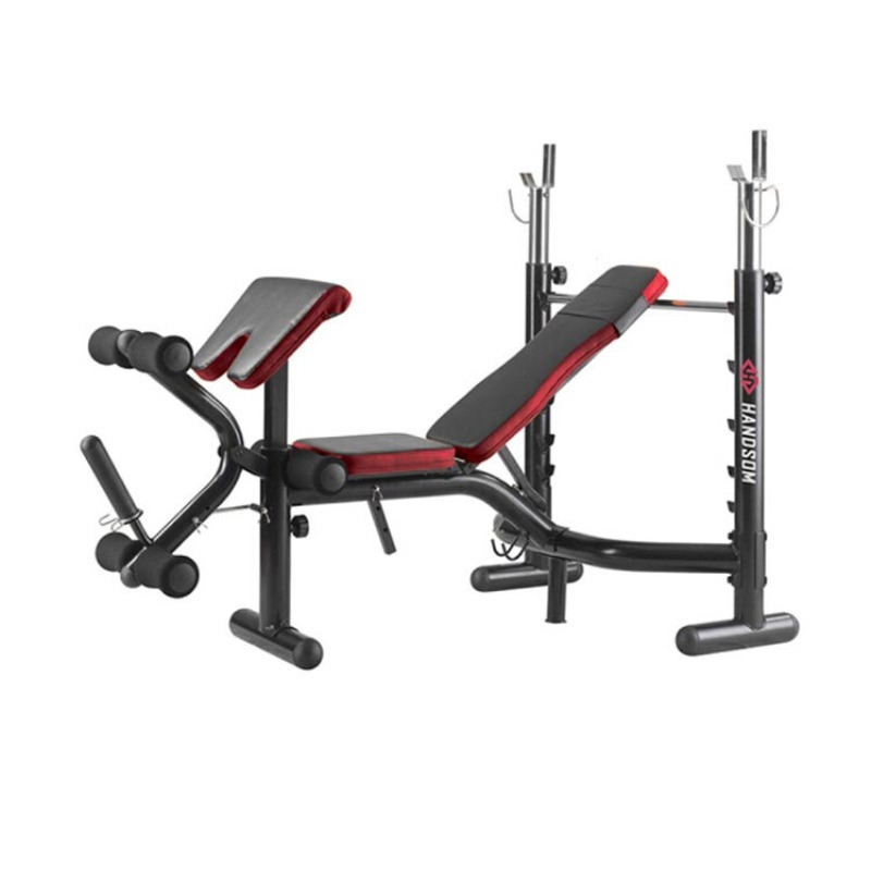多功能举重床卧推架杠铃床深蹲架健身房商用
