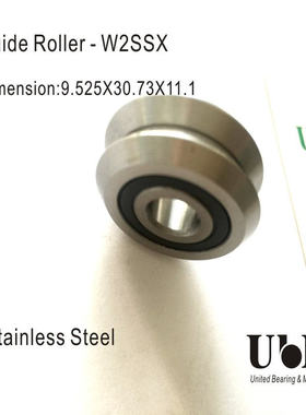 供应不锈钢滚轮-W2SSX、SSRM2ZZ、SSW2-2RS轴承