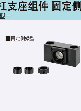 BSV6 8S 10S 10 12 15 20丝杠支座组件固定侧·方型矮型