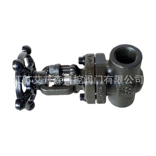 Z61H 800 800锻造高温高压焊接螺纹闸阀闸 Z11H 锻钢螺纹焊接闸阀