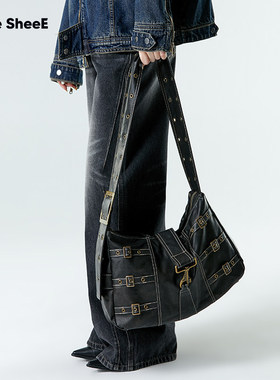 Vone SheeE原创小众设计品牌轻奢高级感斜挎单肩包宽肩带通勤女包