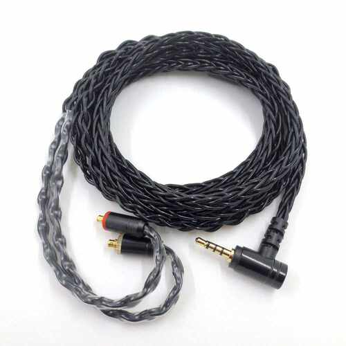 适用于舒尔SE215 SE535 SE846  8芯单晶铜镀银MMCX耳机升级线