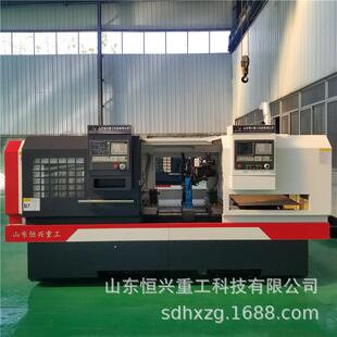 高精度数控车床双头同时加工液压主轴铝管车外螺纹圆轴平头倒角