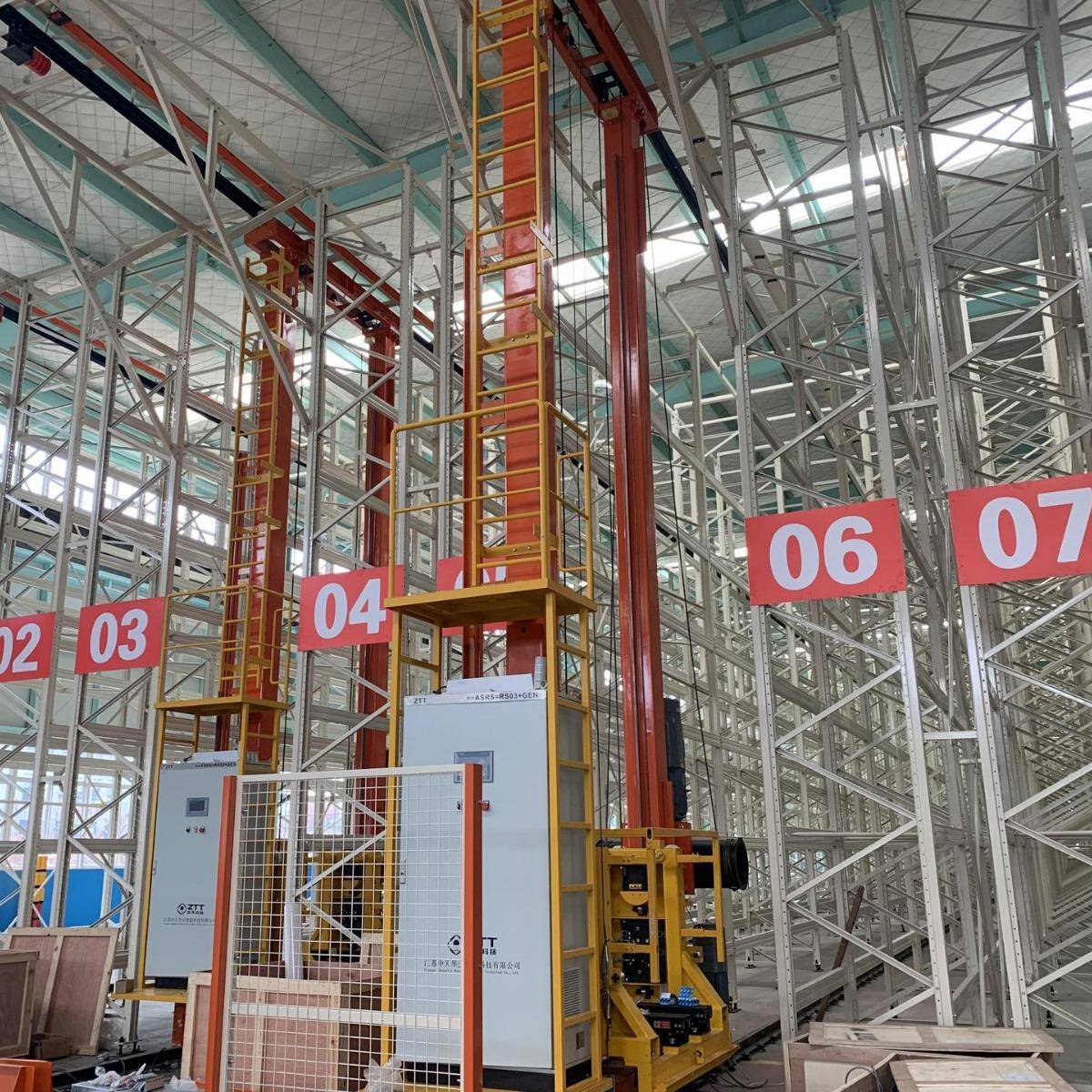 大型智能RGV巷道道穿梭式自动化立体智慧密集存储仓库仓储货架