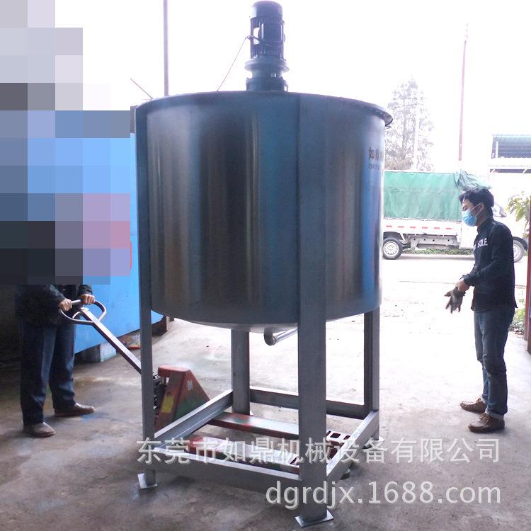 不锈钢化工液体搅拌机立式液体肥料搅拌器框式液体搅拌桶