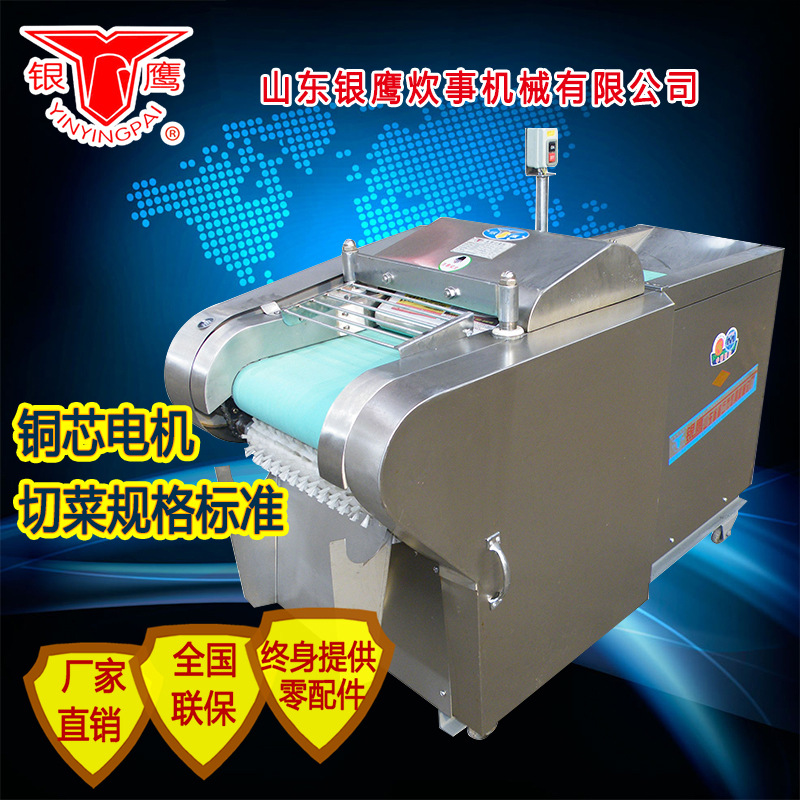 银鹰直斩机银鹰YQC-J1000不锈钢切菜机剁椒机韭菜豆角银鹰剁椒机