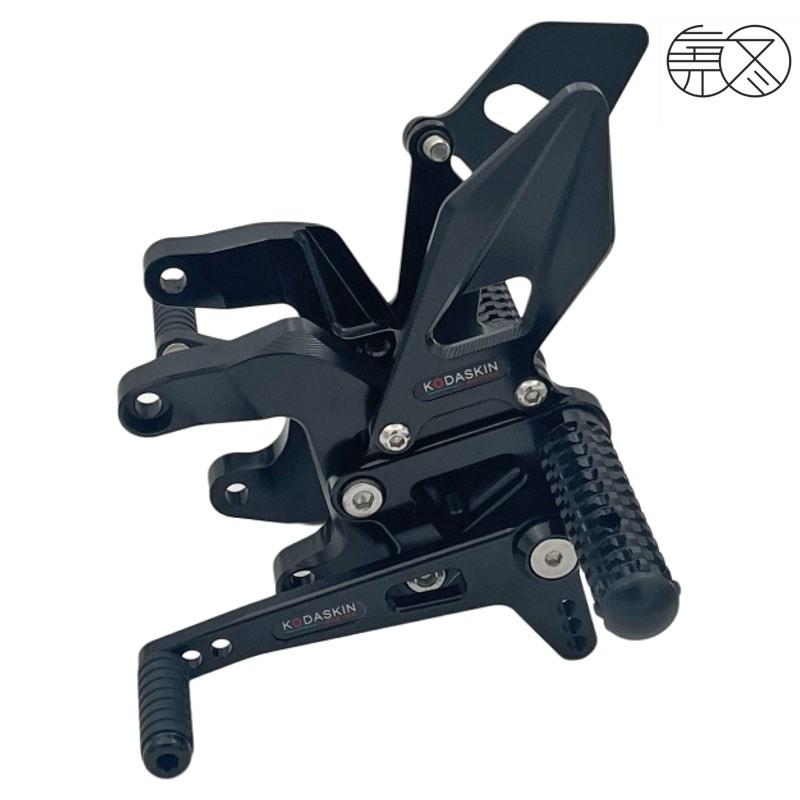 适用川崎Z650同款Z900改装竞技升高脚踏总成后移增高脚踏支架配件