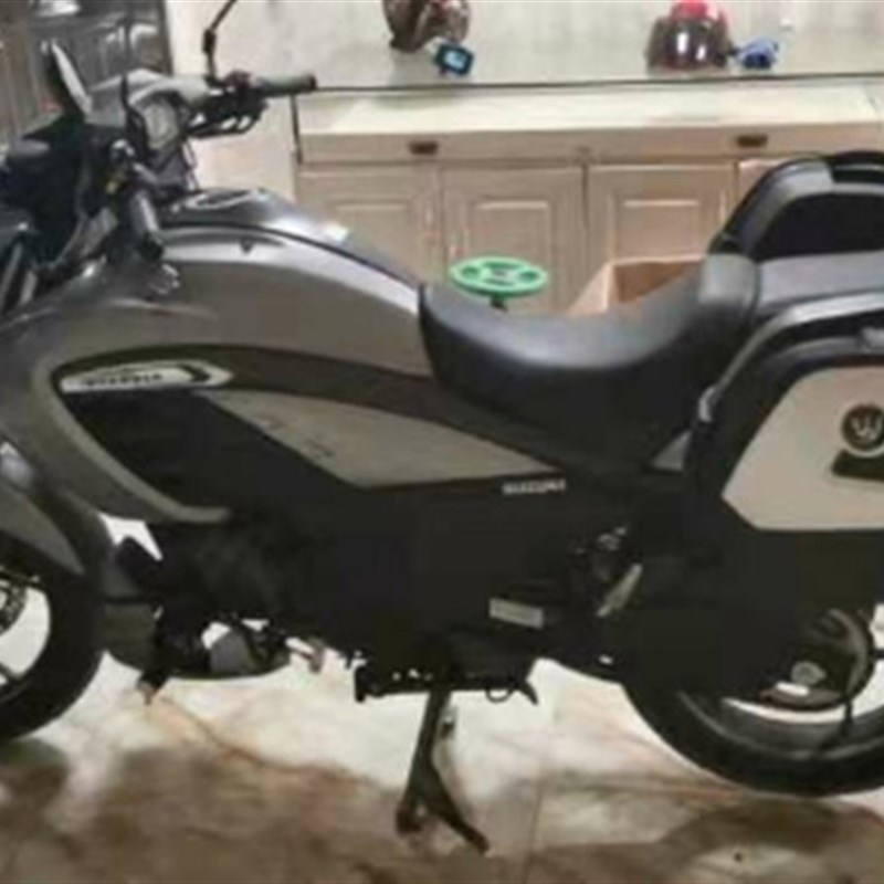 适用铃木155KR酷道GL150边箱尾箱尾架护杠通用改装三箱太子车边箱