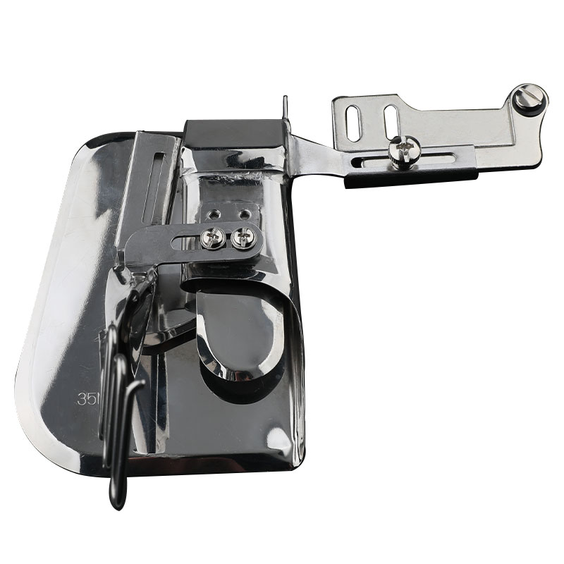 卷边加条商标线拉筒窗帘加线条装饰条卷边工具平车同步车用缝纫机