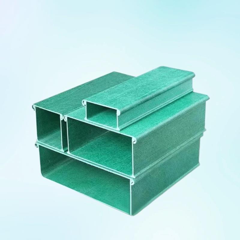 大跨距玻璃钢电缆桥架厂家高速通信电缆管箱玻璃钢电缆桥架