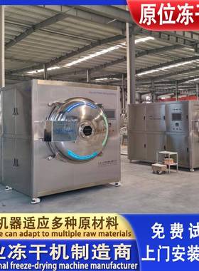 实验型糖果原位冻干机durian榴莲块即食营养粥低温冷冻干燥机