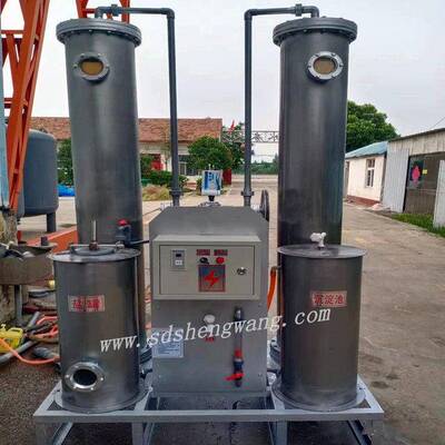 胜王水处理软化水设备不锈钢柱一体化全自动钠离子交换器