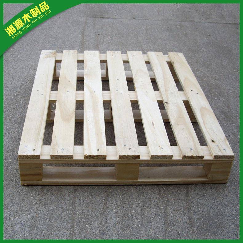 仓库使用木托盘四面进叉周转木托盘