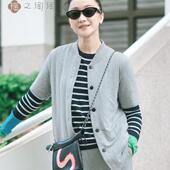 棉花半袖 外套 新疆半袖 瑶之淘淘 四季 保暖女士开襟上衣