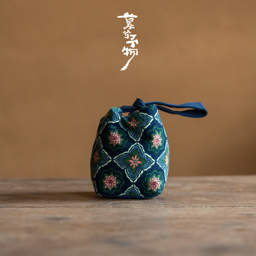 慕兮紫砂壶布包收纳包新中式复古盖碗茶壶旅行便携茶具包防磕碰