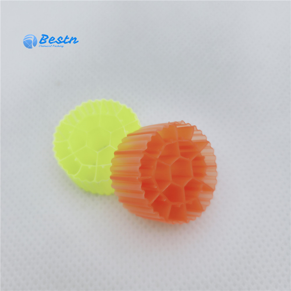PE04 25X5mm MBBR活性生物悬浮填料 流化床生物膜反应器