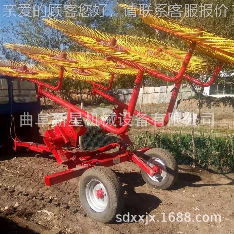 搂耙草 引牵式搂草草CYV机 搂翻晒机