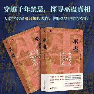 巫蛊中国文化的历史暗流中国通史人类学巫蛊研究民俗人类历史文化书籍千年文化探秘入蛊巫蛊乱长安正版田野调查实录邓启耀代表作