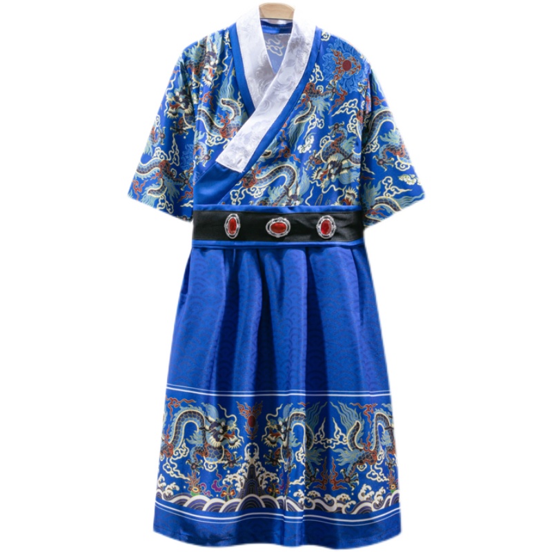 男童汉服古装飞鱼服m锦衣卫四大名捕明制唐装中国风民族演出服元