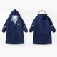 拉链款 儿童雨衣大童男童雨披学生上学F专用带书包位宝宝雨具初中