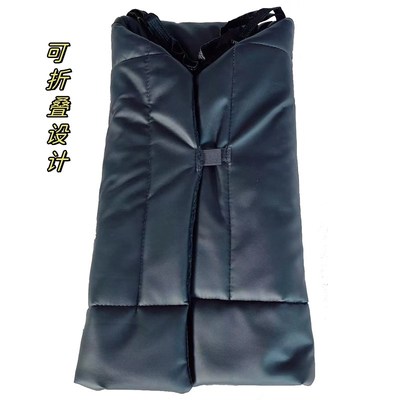 冬季电动车挡风被小车三轮分体式电摩护手J骑行棕色黑色PU加厚加