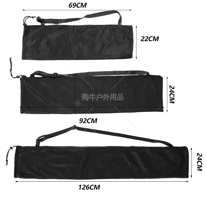 桨板suap桨包涤纶网袋船桨袋收纳包划桨袋船桨桨包4节桨