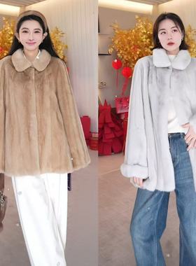 【戛纳之夜】进口水貂外套GH25172