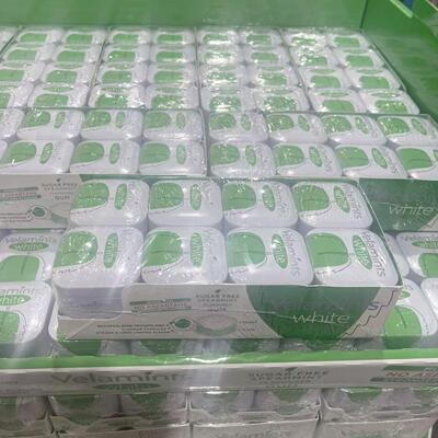 开市客代购White Spearmint留兰香味口香糖清新口气无糖薄荷糖40g