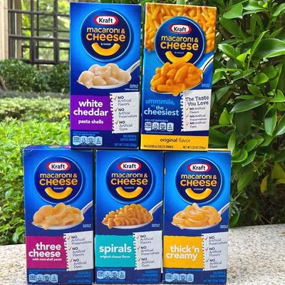 Kraft macaroni &cheese美国进口儿童方便简餐卡夫奶酪芝士通