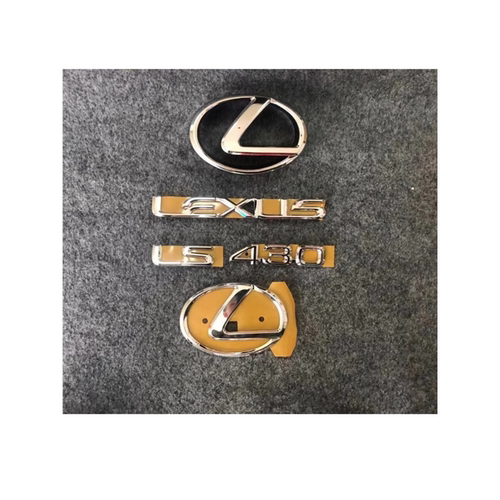 雷克萨斯LS430 中网标 车头标 LEXUS字母标 LS430标志 后尾盖车标