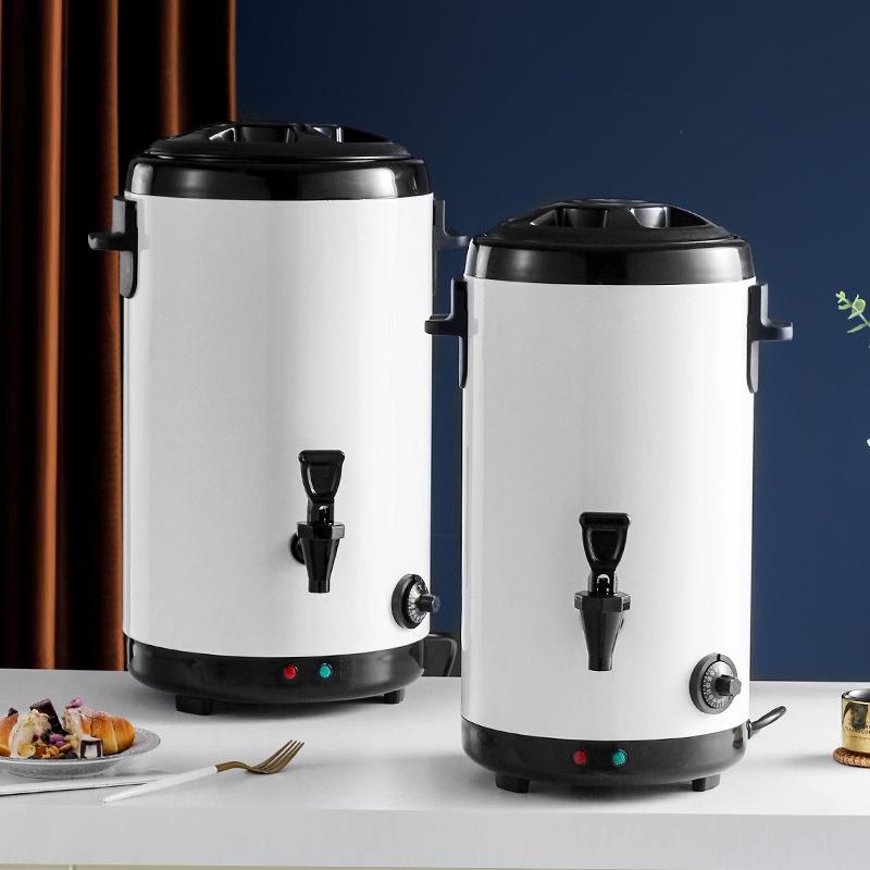 升级款304不锈钢烤漆奶茶桶商用保温桶电热饮水奶茶桶