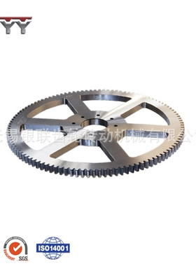 用于纺织机械20CrMnMoA 渗碳淬火+磨齿AGMA 12级 硬齿面磨齿齿轮