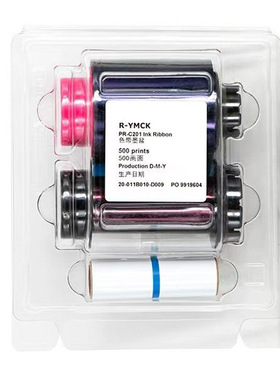 NISCA PR-C201证卡打印机色带 社保卡制卡机耗材 PR-C201彩色带