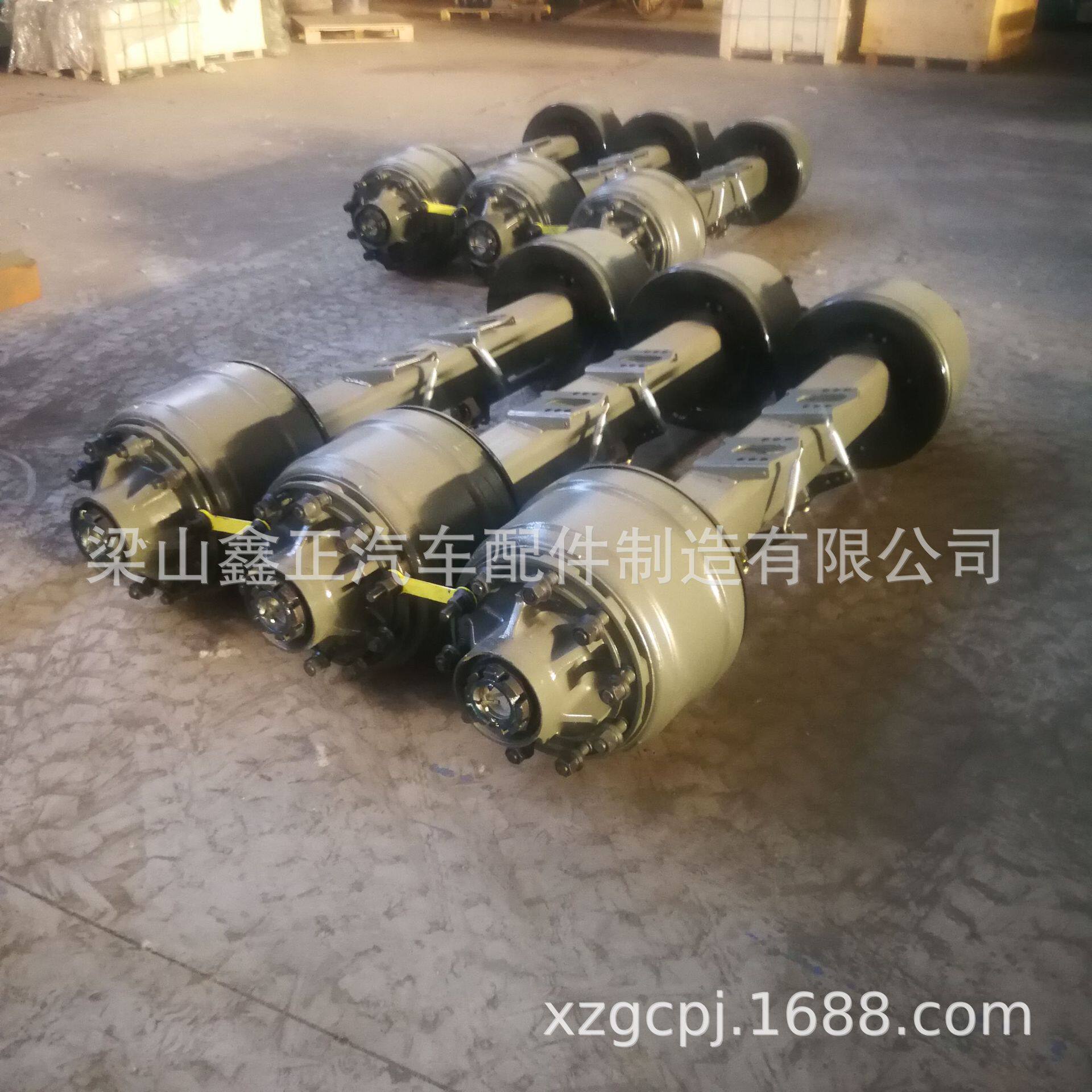 挂车车轴 拖车车桥 半挂车美式车桥 德式重型车轴 美式半挂车配件