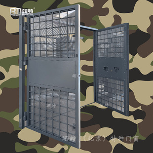 CJB2805B 矿洞仓储防盗通风防护门厂家制造 2021栅栏通风门