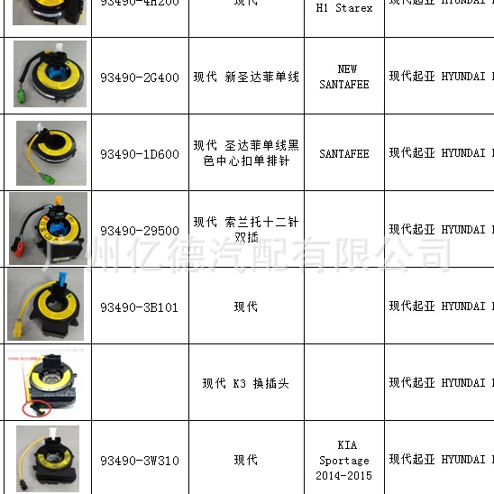 MB953170 MR301703 MR583932 MR228113 MR228112 8619A362 MR587