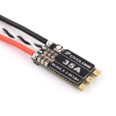 CYCLONE 2-6S Lipo电调BLHeli-S 35A 45A带LED灯 ESC穿越机FPV