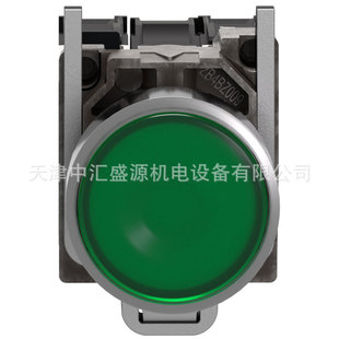 XB4BW33B5带灯按钮24V绿色1NO ZB4BW333 1NC按钮ZB4BW0B35