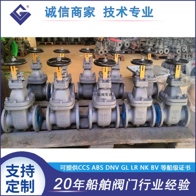 F7363C F7366日标船用5K10K铸钢法兰闸阀