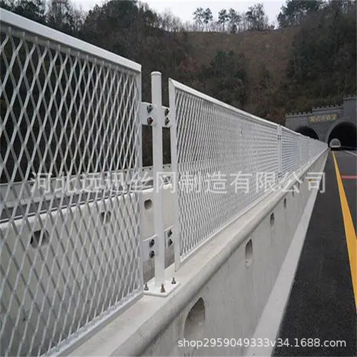 高速防眩网 公路防眩网 防眩晕网 金属防眩网 公路框架护栏