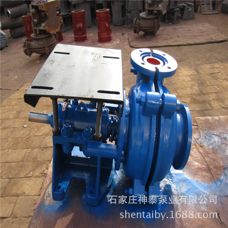 厂家批发河南沙泵系列渣浆泵1.5/IC-HH渣浆泵配件|卧式离心渣浆泵