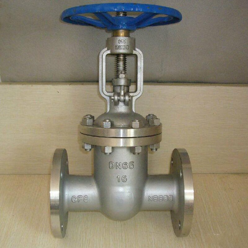 Z41W-16P不锈钢法兰闸阀DN150不锈钢闸板阀304手动闸阀DN200 包邮