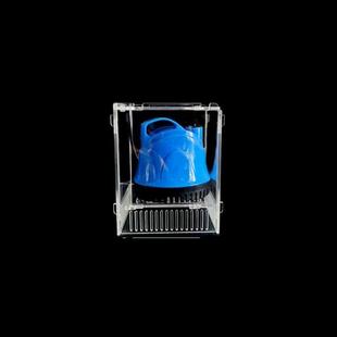 鱼缸水泵防吸鱼罩鱼缸挡沙板防吸鱼过滤网鱼仔隔离盒透明隔离仓