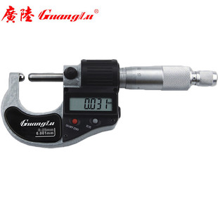 204 216 广陆 双球头管壁厚数显外径千分尺