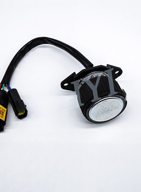 挖机现代R140/210/220/320-9油门旋钮双插加油门开关21Q4-20812